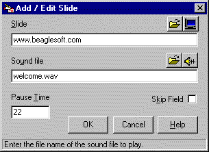 Add sound to slides